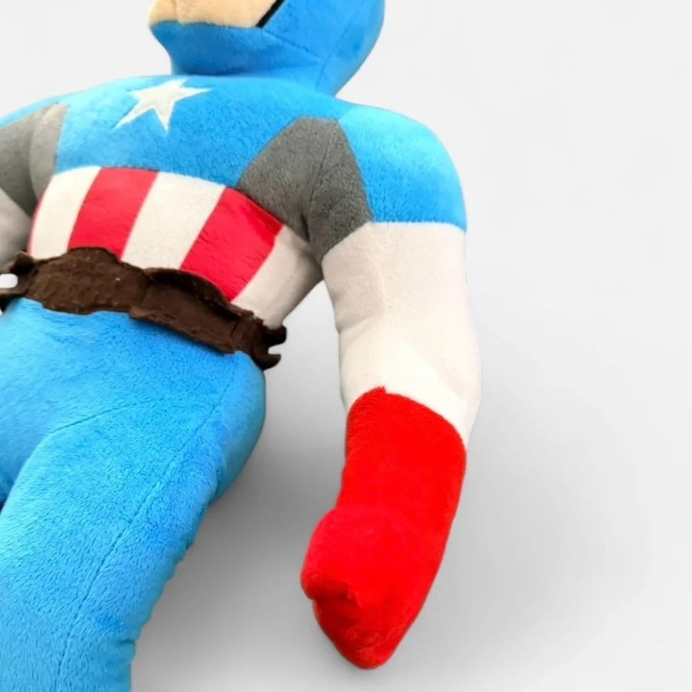 Marvel Avengers Captain America Super Hero Toy Plush Doll Shield 24” Jay Franco